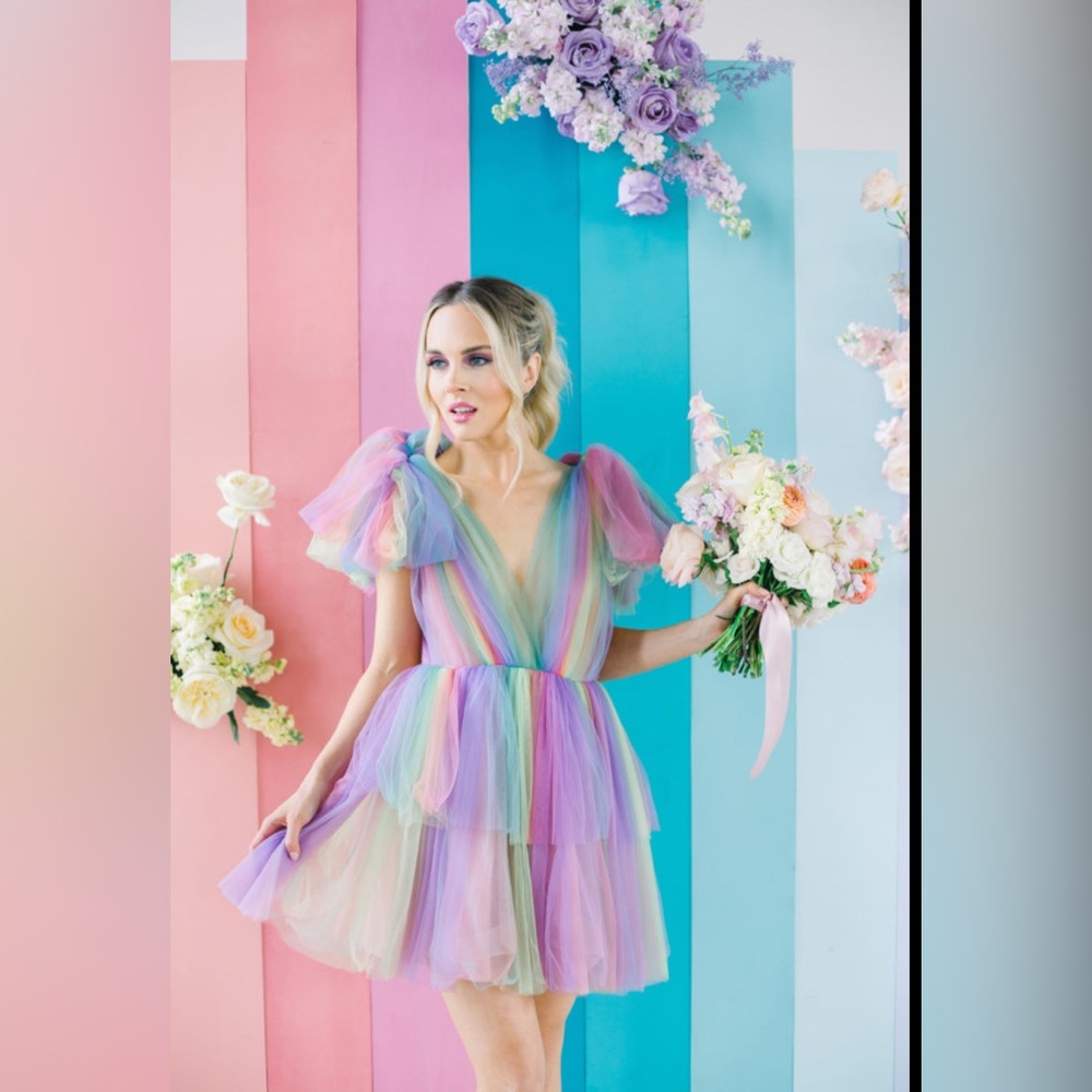 Lirika Matoshi Dream Come True Mini dress